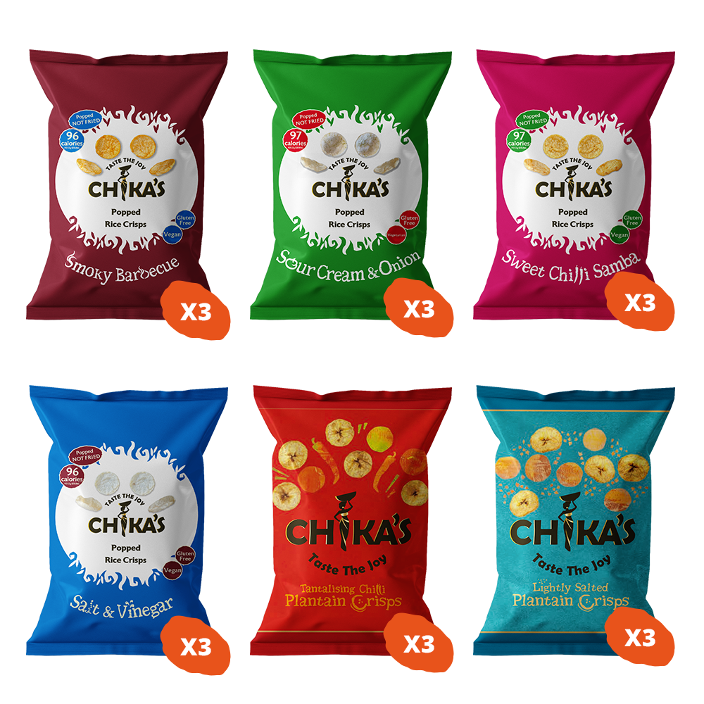 Chika's Crisps Selection Box