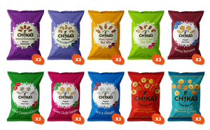 
                  
                    Load image into Gallery viewer, Chika&amp;#39;s Crisps and Nuts Selection Box
                  
                