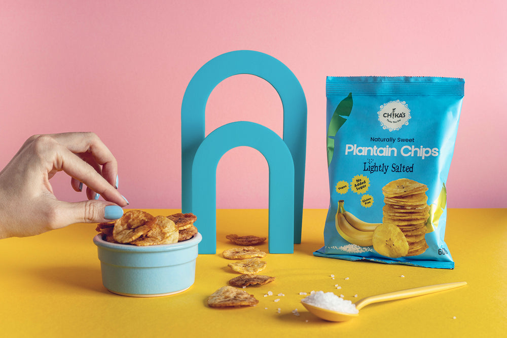 
                  
                    Load image into Gallery viewer, Lightly Salted Plantain Chips 30 x 60g
                  
                