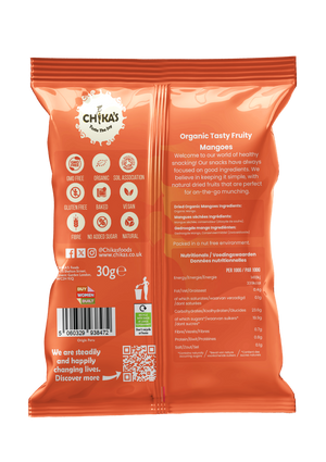 
                  
                    Load image into Gallery viewer, CHIKA&amp;#39;S Organic Dried Mango - Naturally sweet, chewy slices of organic dried mango.
                  
                