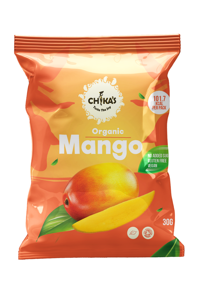 
                  
                    Load image into Gallery viewer, CHIKA&amp;#39;S Organic Dried Mango - Naturally sweet, chewy slices of organic dried mango.
                  
                