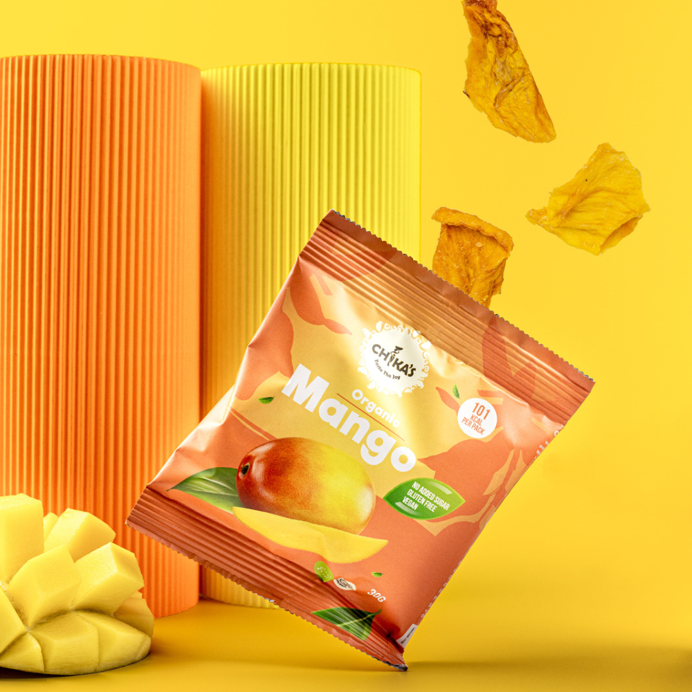 
                  
                    Load image into Gallery viewer, CHIKA&amp;#39;S Organic Dried Mango - Naturally sweet, chewy slices of organic dried mango.
                  
                